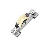 Puleggia 4 pezzi X 4 pezzi in lega di alluminio for porte e finestre, puleggia for porte scorrevoli, rulli di scorrimento, ruote hardware for finestre, accessori for rulli di alaggio(F)