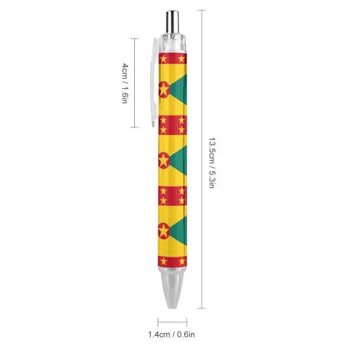 Stylos à bille rétractables 0,5 mm fournitures de bureau Grenade - 2