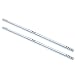 Basics Ball Bearing Drawer Slides, 450x17mm 2PcsSet Drawer Rail for Cabinets Tool Cabinets, Decorative Cabinets
