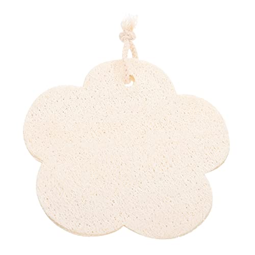 Mikinona Flower Shaped Bath Loofah Sponge Soft Exfoliating Shower Scrubber for Body Cleansing for Daily Use Creates Rich Foams Comfortable Easy to Clean Bathing