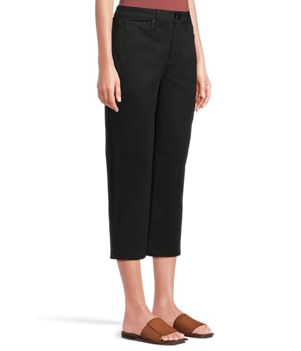 NYDJ Women's Joni High-Rise Relaxed Capris In Black2