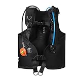 rongweiwang Gilet stabilisateur de plongée sous-Marine (50 cm x 110 cm) avec détendeur int...