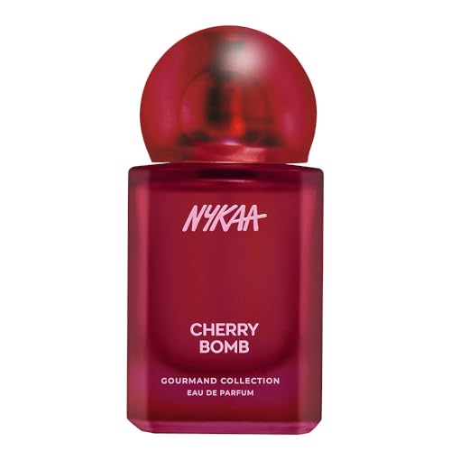Image of Nykaa Cherry Bomb EDP 50ml | | Long-Lasting Scent for Daily Wear | Smoky Cherry, Raspberry Gourmand Fragrance | Fruity Perfume for Women | Everyday Scent | Best Gift for Her