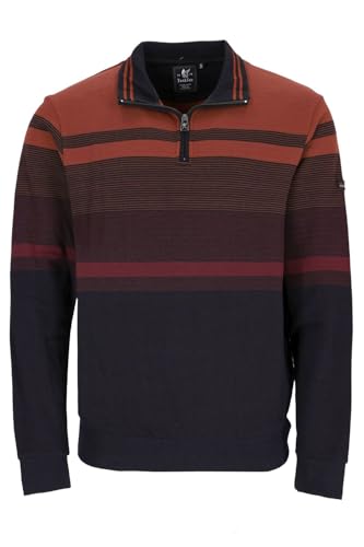 hajo Sweatshirt Langarm Sweat Bündchen 27866 331 rost schwarz Bordeaux gestreift, Herren-Größe:56 hajo Sweatshirt Langarm Sweat Bündchen 27866 331 rost schwarz Bordeaux gestreift, Herren-Größe:56