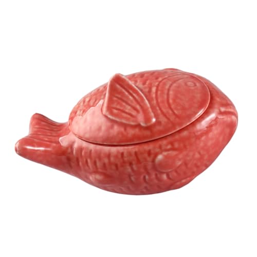 AUTSUPPL Japanese Porcelain Seasoning Bowl Fish Shape Ceramic Sauce Dish Nesting Bowl Set