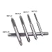 YOHIOKO Tap Wrench Tool Set 6 Pcs, Adjustable T-Handle Ratchet Tap Holder Wrench Machine Screw Thread Metric Plug T-Taps with M3 M4 M5 M6 M8, Taps for Metal/Aluminum/Plastic/Wood
