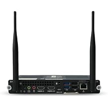 Promethean OPS-M N97 8GB DDR5 RAM، 256GB SSD، رسومات UHD، Wi-Fi 6، Bluetooth 5.2، 4K HDMI، وحدة كمبيوتر بفتحة OPS لشاشات العرض التفاعلية