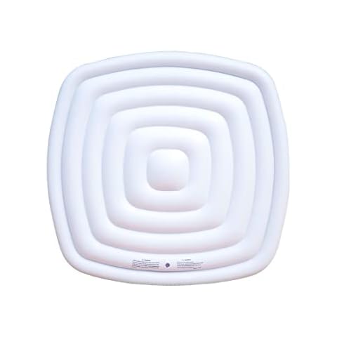 MSpa Hot Tub Spa Heat Preserver & Rain Outflow Inflatable Bladder Cover Square Fits All 6 People Square Spa Alpine/Tekapo/Soho/Bliss/Lite 160cm Cover