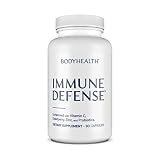 BodyHealth Immune Defense, Immune Support (90 Capsules), Elderberry with Zinc and Vitamin C for Adul