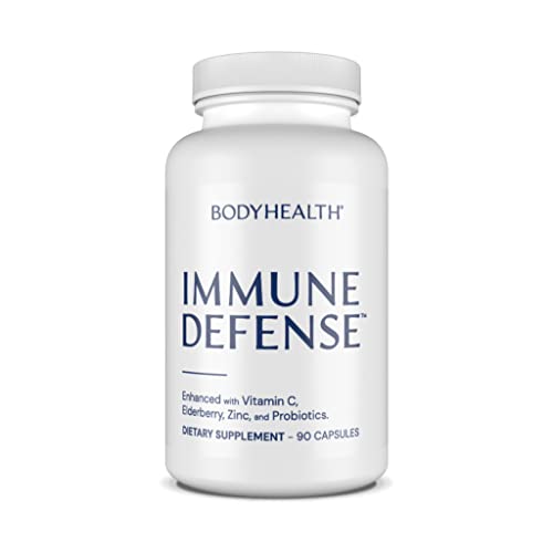 Bodyhealth Immune Defense, Immune Support (90 Capsules), Elderberry With Zinc And Vitamin C For Adults, Immunity Boost With Echinacea, Astragalus And Probiotics #TOP28