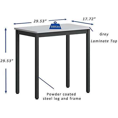 Lorell LLR60752 Utility Table, Grey,Grey thumb #1