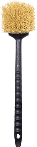 Image of SPARTA 36505L00 Plastic Utility Brush, Scrub Brush With Long Handle For Kitchen, Restaurant, Home , 20 Inches, Black, (Pack of 12)