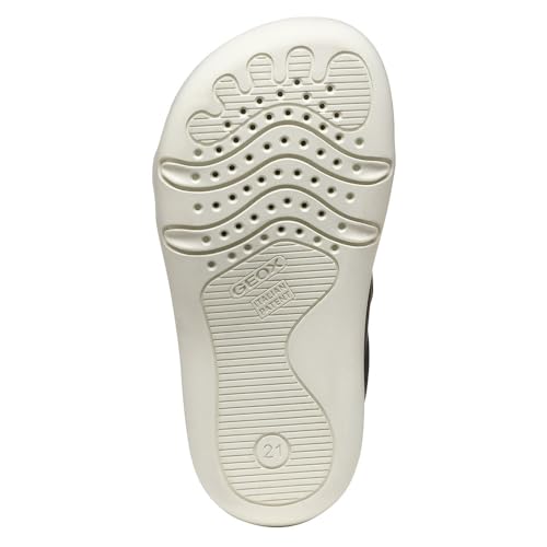 Baskets Geox B Steppieup Boy A en cuir premium pour premier pas bébé