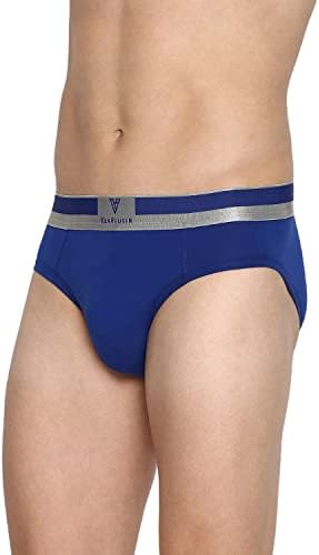 Van Heusen Men Briefs - Pima Cotton Stretch - Colour Fresh, Ultra Soft, Solid