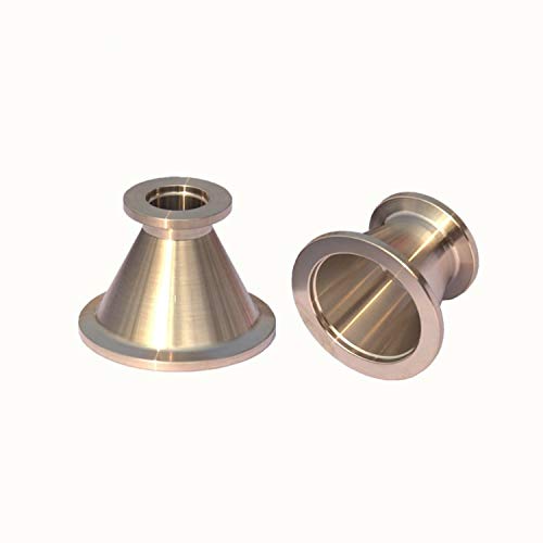 Vacuum Size Head Quick-fit clamp Vacuum Reduction Diameter Reducer KF16 KF25 KF40 KF50 L=40MM - (Color: KF25 Changed to 16)