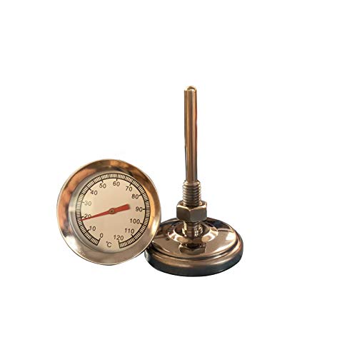 F Fityle Räucherthermometer mit Präzisem Messbereich von 0-120°F, Profi Räucherthermometer Thermometer, Bratenthermometer BBQ Thermometer für Räucherofen Räuchertonne…