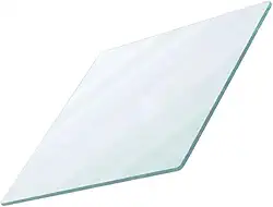 Tampo De Mesa Vidro Quadrado 80x80cm Incolor Temperado 6mm