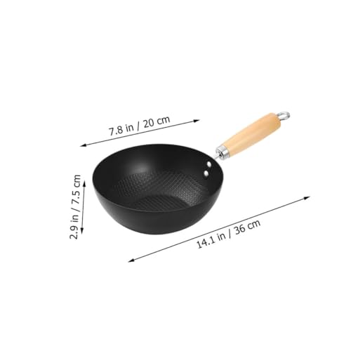 Household Flat Bottom Wok Small Skillet Nonstick Pan Review