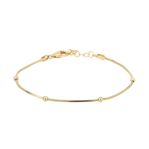 Image of Carlton London Gold-Plated Wraparound Bracelet