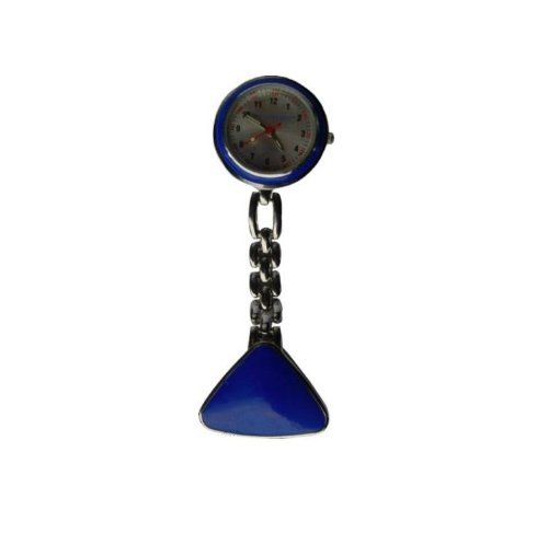 Montre infirmière avec clip bleu montre de poche médicale cadran