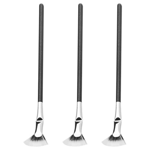 Beatifufu 3pcs Eyelash Brush Set Precision Mascara Applicator for False Lashes for Estheticians Soft Bristles for Volume