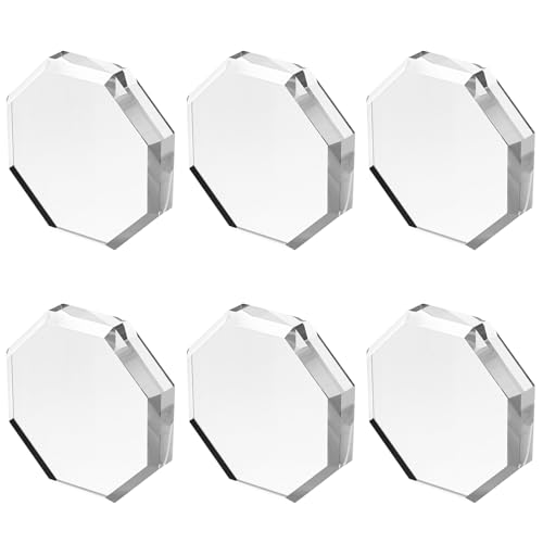 6 Pieces Glass Pattern Weights for Sewing, Fabric Weights for