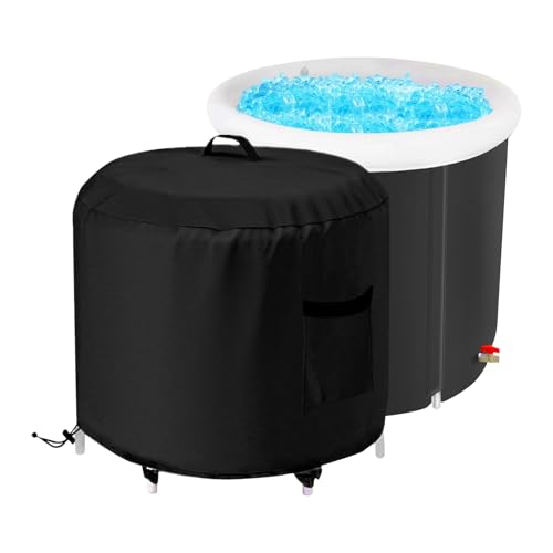 Cubierta De Buceo En Frío: Tapa Impermeable De 350 G, Protección Portátil A Los Rayos UV | Protección De Baño De Hielo Al Aire Libre, Cubierta De Va