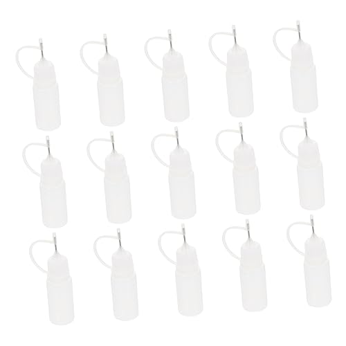 CLISPEED 15piezas Botella De Repostaje Pe Transparente Botellas Dispensadoras De Para Líquidos Envases Vacíos Rellenables Para Salas De Baño