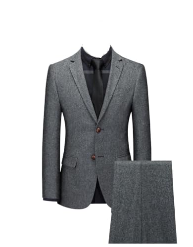 Costume trois pièces à chevrons style smoking haut de gamme pour cérémonies