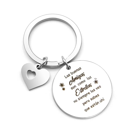 Regalos para Amigas,Regalos Amigas Originales Invisible,Regalos para una Amiga,Regalo Mejor Amiga,Regalo Amiga Cumpleaños Navidad San Valentín,Llavero,Regalos para Amigas Especiales Perfecto