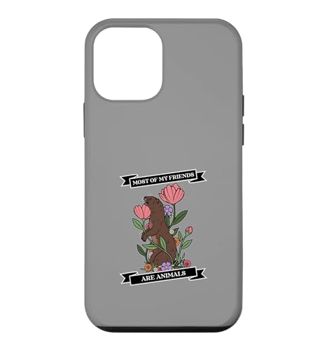 Most Of My Friends Are Animals (�r�[�K���x�W�^���A���X�e�[�g�����g) �X�}�z�P�[�X iPhone 12 mini �p