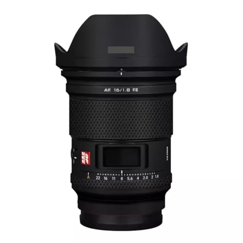 Film Viltrox AF 16mm F1.8 Sony noir mat pour protéger l'optique en voyage