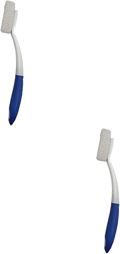 Healifty Cepillo de piedra pómez, herramientas de pedicura de lava, removedor de piel dura para exfoliación de archivos de manos de pies, 2 unidades