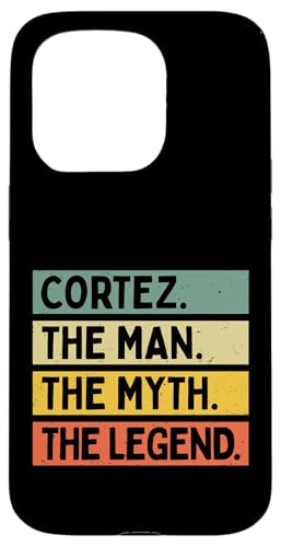 Cortez The Man The Myth The Legend�ʔ������O������p �X�}�z�P�[�X iPhone 15 Pro �p