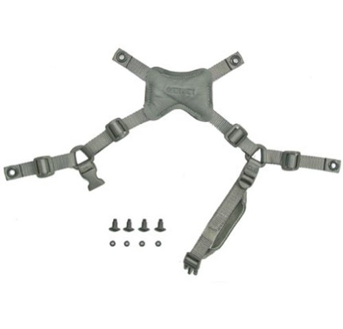 X-Harness Upgrade Kit for U.S. Military Combat Helmet (ACH / LWH), USGI Issue (Universal, Foliage Green)