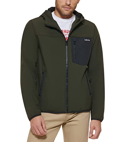 Image of Levi's Men's Water-resistant Softshell Active Hoodie