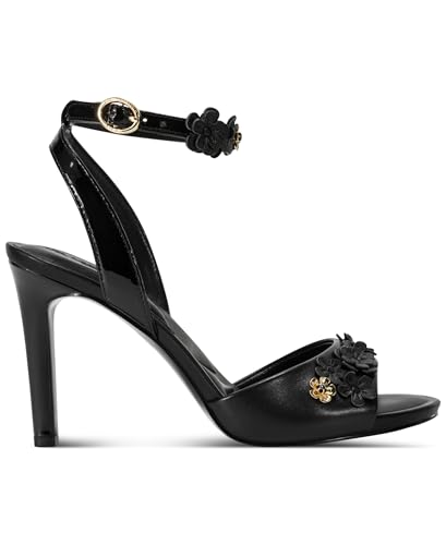 KARL LAGERFELD Women's Kallie Flower Embellishment Dress Heel Heeled Sandal2