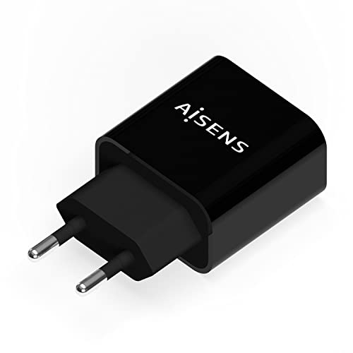 Aisens Cargador De Pared A110-0538 1XUSB TIPO-C PD3.0 20W Negro - 2