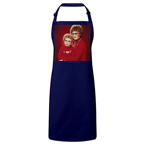 Tablier retro mere enfant pull rouge pour cuisiner en famille le dimanche