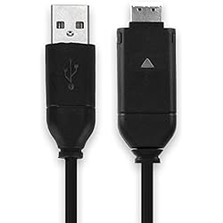 Cargador Camara Samsung St30 subtel® EA-CB20U12,SUC-C3,-C5,-C7 Cable de datos USB 1.5m compatible con Samsung i8 WB500 WB5500 WB600 WB650 WB700 PL100 PL150 PL20 PL210 PL50 ES55 ES65 ES70 ES75 ST65 ST500 ST30 L100 TL220 Cable Carga 20 Pin Connector a USB A 2.0 negro PVC