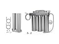 Waterdrop TST-UF 0.01?m Ultra-Filtration Under Sink Water Filter, with Waterdrop DST Under Sink Water Filter System, Stainless Steel Water Filter for Sink, Bundle