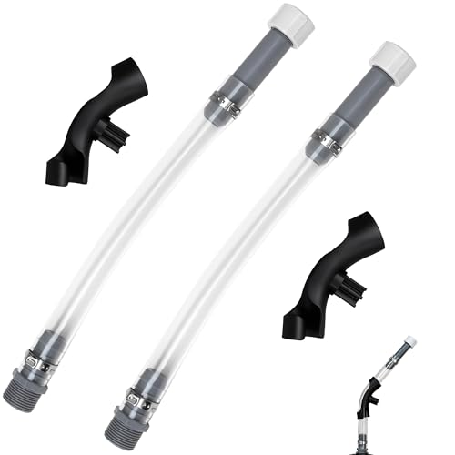 Image of 2 Pack Racing Fuel Jug Hoses with X Shaped Benders | Fit 3 /5 /5.5gal Jegs motorsport fuel jugs