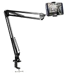 EDGIT Overhead Tripod - 360° Adjustable Phone Arm, Desk Mount, Phone Holder for Video Recording, Streaming & Filming