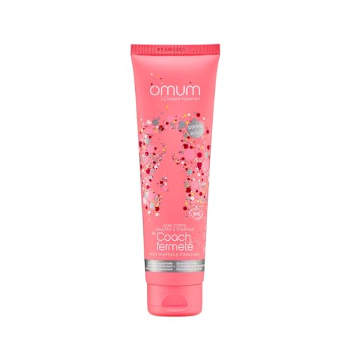 OMUM - Le Coach Straffé – Körpercreme, straffend & belebend – reichhaltige & beruhigende Textur – kompatibel mit Schwangerschaft und Stillzeit – Vegan – 150 ml