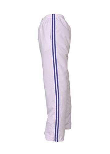 Sterling Smart® 2 rayures Pantalon de sport pour homme Doublure en maille soyeuse décontracté Gym Jogging Jogging Pantalon de sport Blanc Bleu marine Couleur Noir Taille Small Medium Large XL XXL 3641 Cover