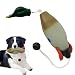 JINGAN Hunde-Stoßfänger zum Wasserholen, Enten-Stoßfänger-Spielzeug - Hunde-Retriever-Trainingsspielzeug | Jagdhundezubehör, Entenspielzeug für Hunde, Simulationstier in Form für Welpen