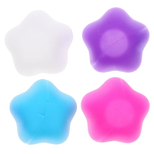 FOMIYES Silicone Toothpaste Covers 4pcs Self Closing Caps for Toothpaste Prevents Messes Stains Keep Your Bathroom Clean