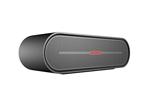 Image of AIWA SB-X350J 20 watts Bluetooth Compact high Performance Desk Speaker, Medium (SB-X350J Black)