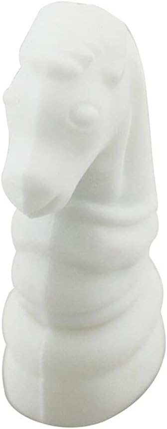 64GB Chess Knight Shape USB Flash Drive U Disk USB 2.0 Data USB Flash Disk Memory Stick Pen Drive Storage Device USB Drive External Storage Flash Disk (White)