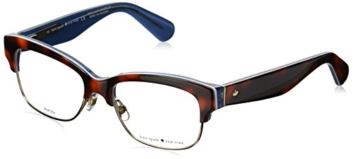 Lunettes Kate Spade Shantal 0QTR Havana Blue : le chic intemporel pour votre quotidien